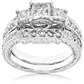 14k White Gold 1 5/8 ct TDW Diamond Wedding Ring (HI, I1-I2)