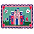 Hand-tufted Princess Castle Kids' Rug (5' x 8')