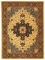 Heritage Tabriz Ivory/Red Wool Rug (9'6 x 13'6)