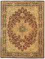Heritage Tabriz Red and Black Rug (9'6 x 13'6)