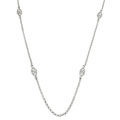 Sterling Silver Italian Filigree Rolo Necklace