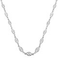 Sterling Silver Italian Filigree Necklace