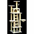 72-inch Bungalow Cat Furniture Tree Condo