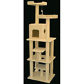 78-inch Bungalow Cat Furniture Tree Condo