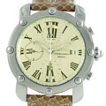 Seiko Men's Chronograph Champagne Dial Strap Watch