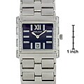 Police Women's Black Dial Stainless Steel Watch
