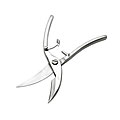 MIU France Forged Stainless Steel Poultry Shears