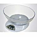 Digital Kitchen Scale with Bowl