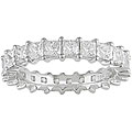 18k White Gold 3ct TDW Full Diamond Eternity Band