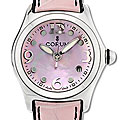 Corum Bubble Women's Pink Quartz Watch