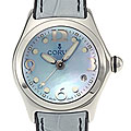 Corum Bubble Women's Light Blue Quartz Watch