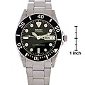 Seiko Men's Automatic Diver's Black Dial Watch