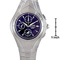Seiko Chronograph Blue Dial Stainless Steel Watch