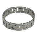 Tungsten Link Bracelet with High Polish Finish