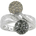 14k Gold 1 5/8ct TDW Mutli-Color Diamond Ring