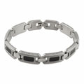 Titanium Carbon Fiber Link Bracelet