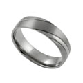 Titanium Comfort Band Ring