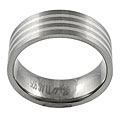 Titanium Sterling Silver Comfort Band