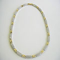 Stainless Steel Magnetic H-Link Necklace