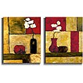 Orchid Panel by Judi Bagnato Canvas 2-piece Set