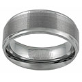 Tungsten Dual-finish Comfort Band Ring