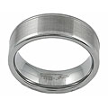 Tungsten Matte Finish Comfort Band Ring