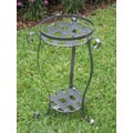 Iron Round 2-tier Plant Stand