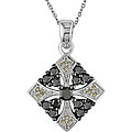 14k White Gold 1/2ct TDW Diamond Necklace