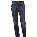 Dolce & Gabanna Cotton Gold Embroidery Jeans