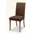Brown Microfiber Parsons Chairs (Set of 2)