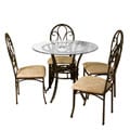Lucianna Dining Table Set with 4 Chairs
