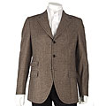 Dolce & Gabbana Brown Three-button Wool Blazer
