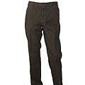 Burberry Men's Dark Brown Cotton Pants