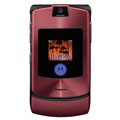 Motorola V3i Red Unlocked Quadband Cell Phone
