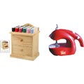 Sewing Machine & Wooden Sewing Box