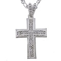 Principal Alloy Luxury Cross CZ Hip Hop Necklace