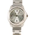 Belle Suisse 'Silver Knight' Men's Bracelet Watch