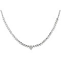 18k White Gold 2ct Diamond Necklace