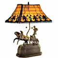 Carriage Tiffany Table Lamp