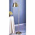 Adjustable Vintage Brass Finish Pharmacy Floor Lamp