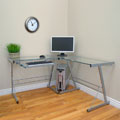 Contemporary 3-piece Computer Desk