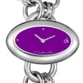 Calvin Klein Women's Smooth Purple Dial Watch