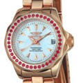 Invicta Mini Rubies Rose-goldtone Steel Watch