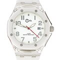 Cool Women's White Rubber Strap Watch