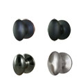 Egg Shaped Passage Door Knob Pair