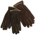 Portolano Men's Deerskin Cashmere-lined Gloves