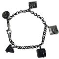 'Garden' Silver Charm Bracelet (Israel)
