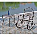 Sun Ray Iron Side Table