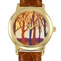 Jerry Garcia Men's Goldtone 'Autumn' Quartz Watch