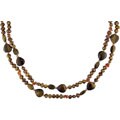 Cultured Freshwater Pearl Gemstone Necklace